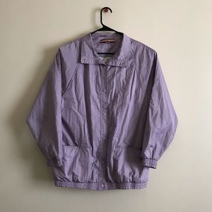 Vintage lavender windbreaker